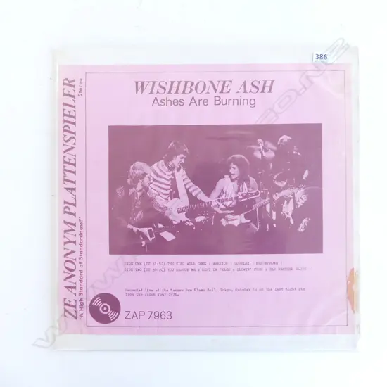 Wishbone Ash, Ashes Are Burning